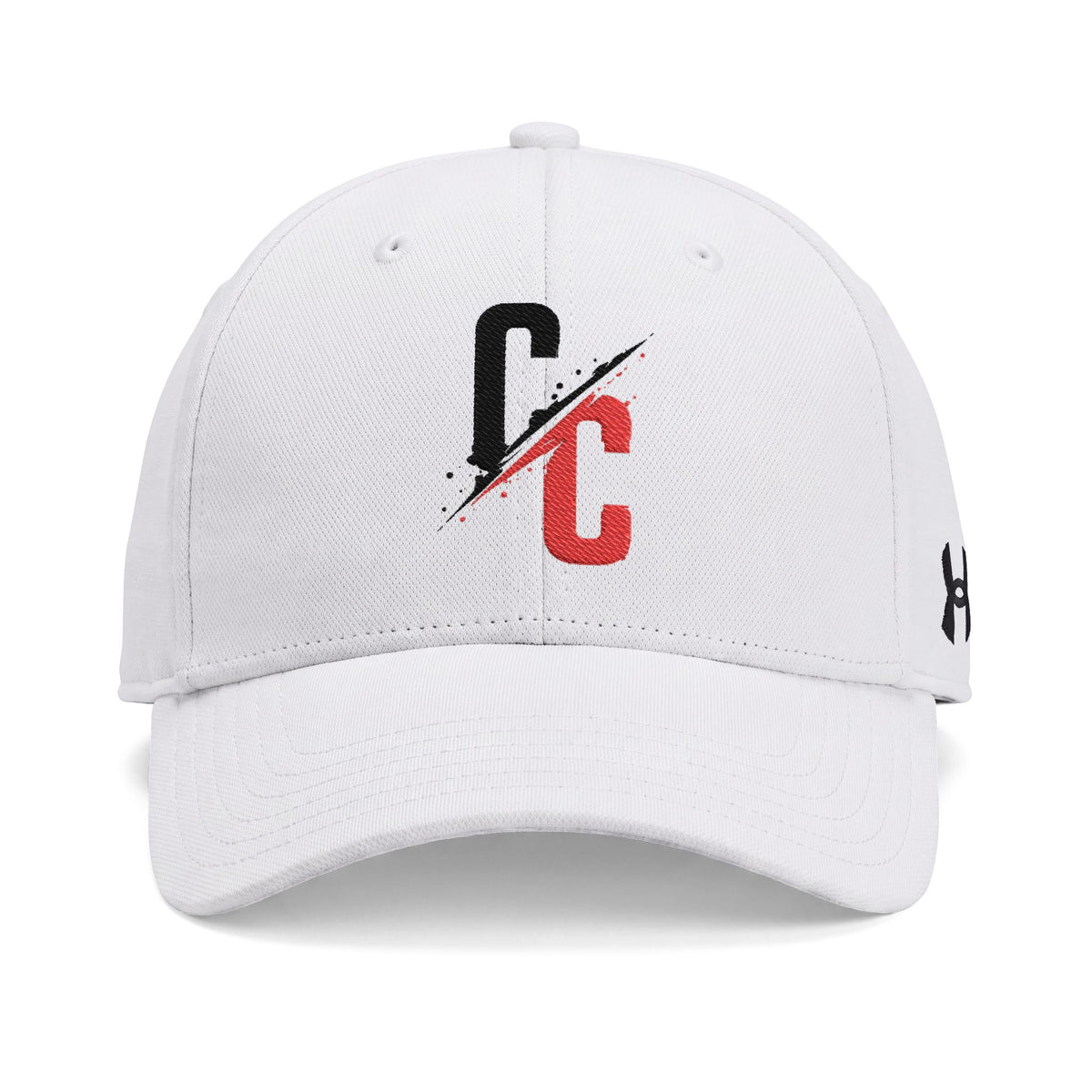 CC Split Logo Baseball Cap — Embroidered Athletic Under Armour Team Hat