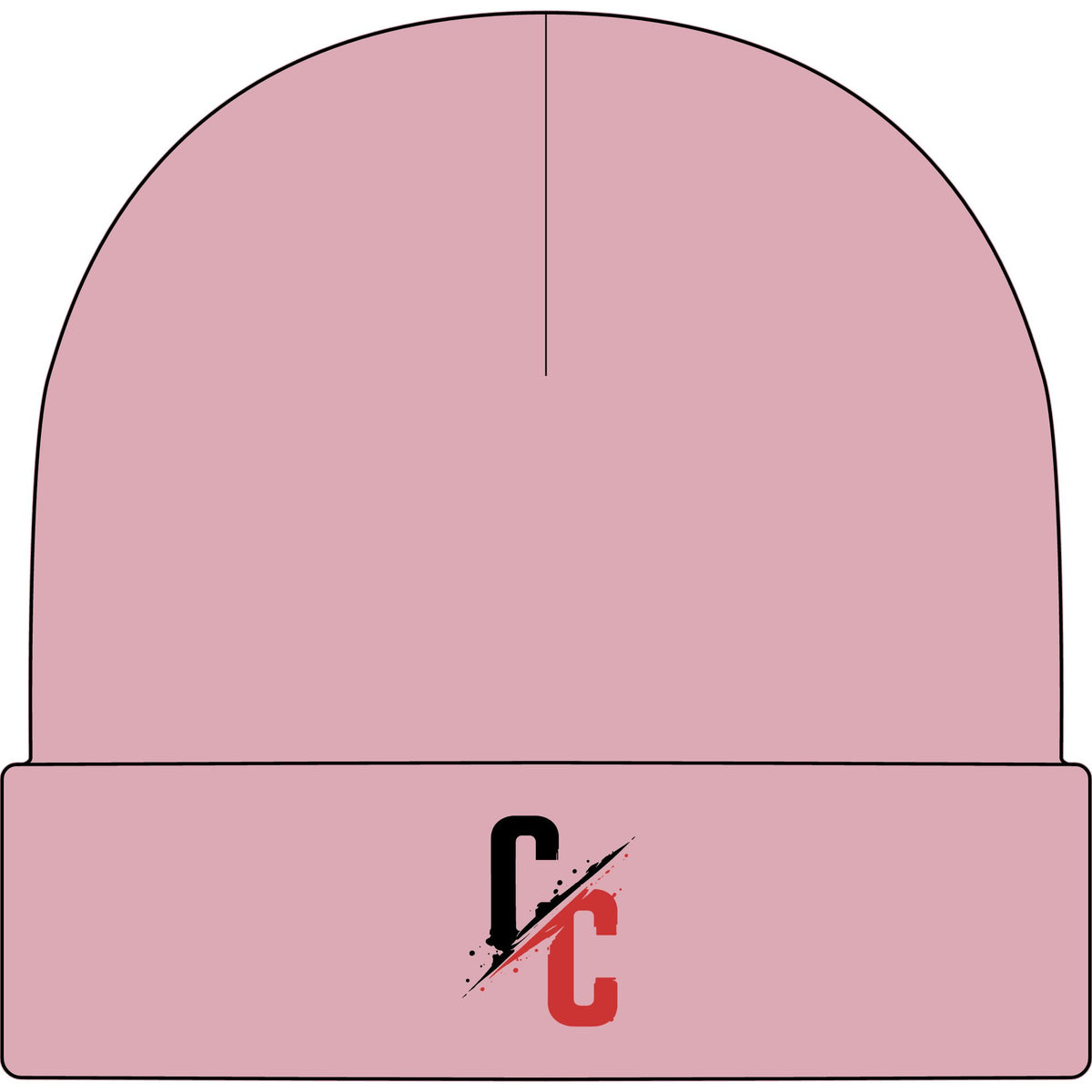 CC Logo Embroidered Beanie — Light colors