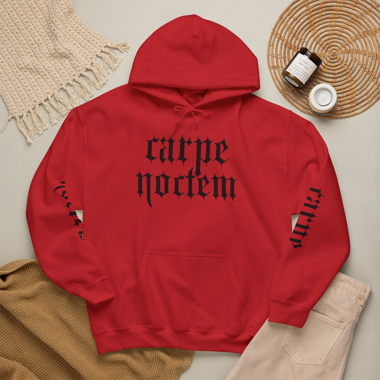 Carpe Noctem Gothic Hoodie
