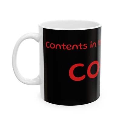 Coffee Mug — Black Ceramic Coffee Lover Mug (11oz/15oz)