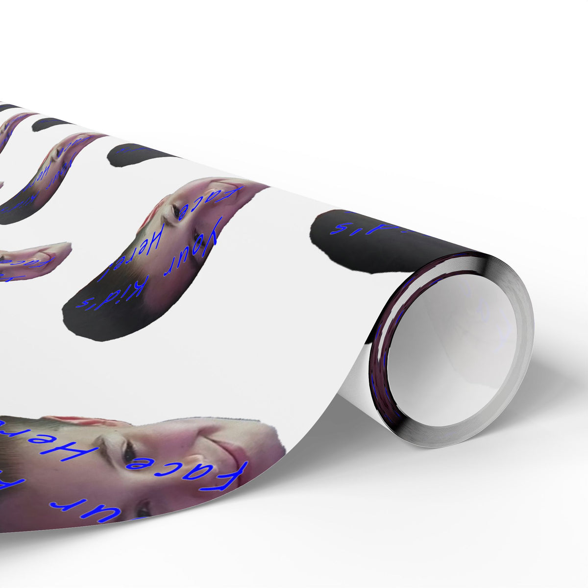 Wrapping Paper with Your child's face on it