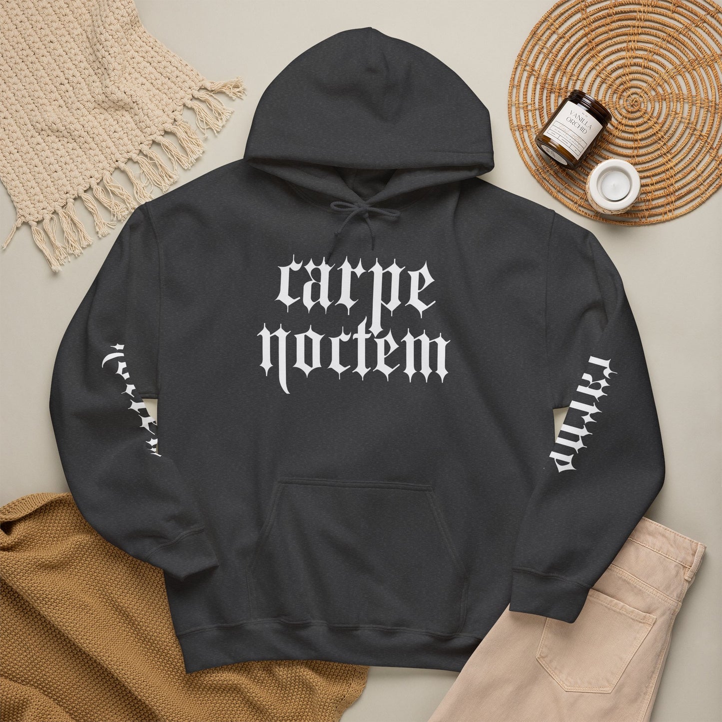 Carpe Noctem Gothic Hoodie