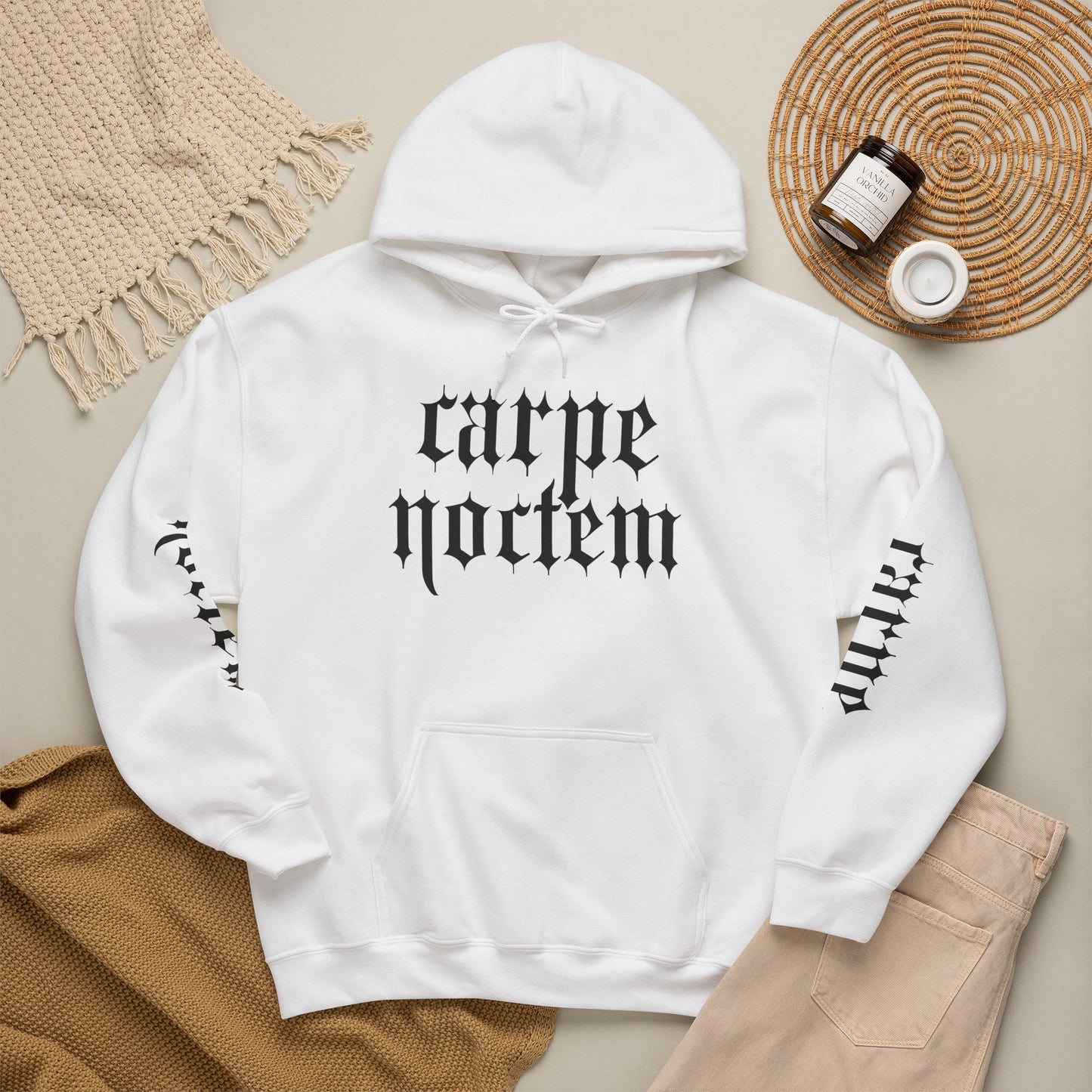 Carpe Noctem Gothic Hoodie