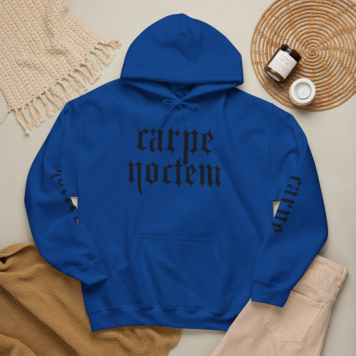 Carpe Noctem Gothic Hoodie