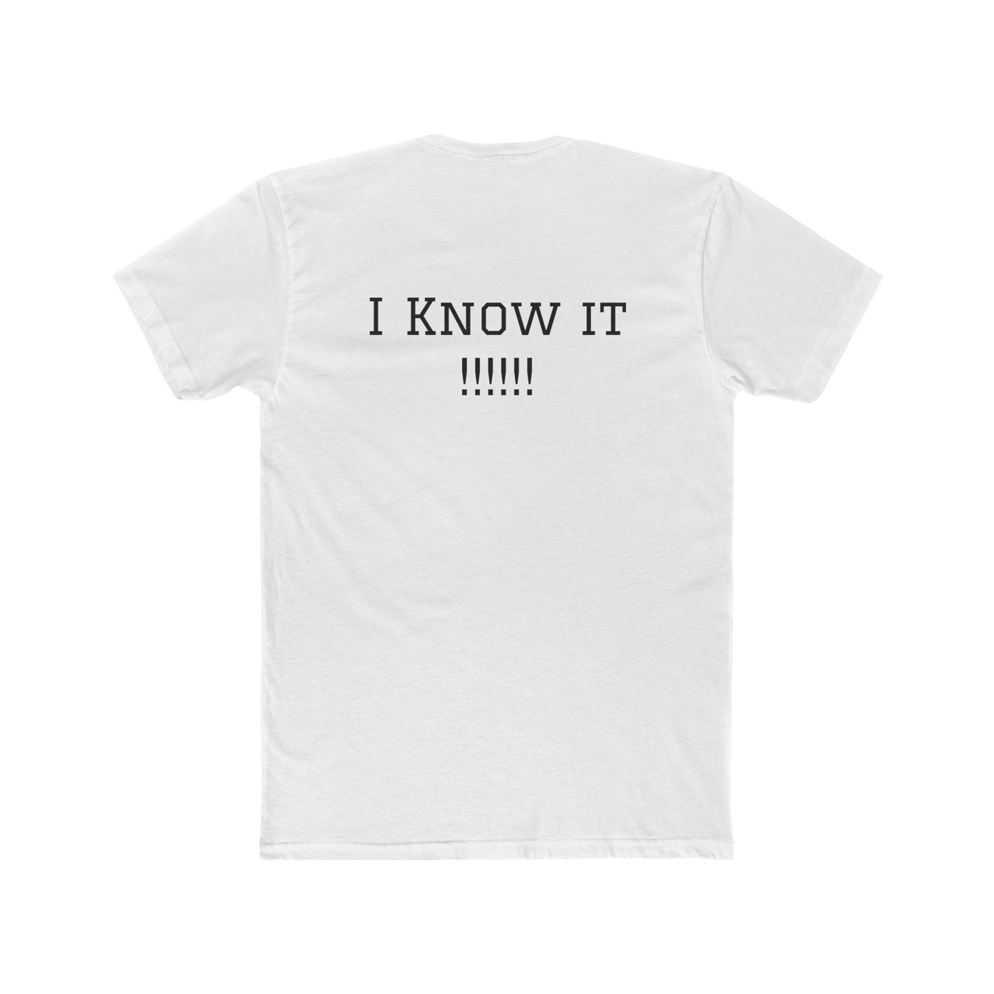 I Don't Think I'm Better Than You… / I Know It Tee — Funny Slogan Crewneck T‑Shirt