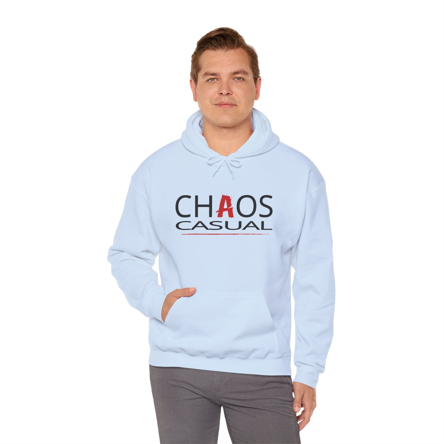 'Chaos Casual' Logo Hoodie