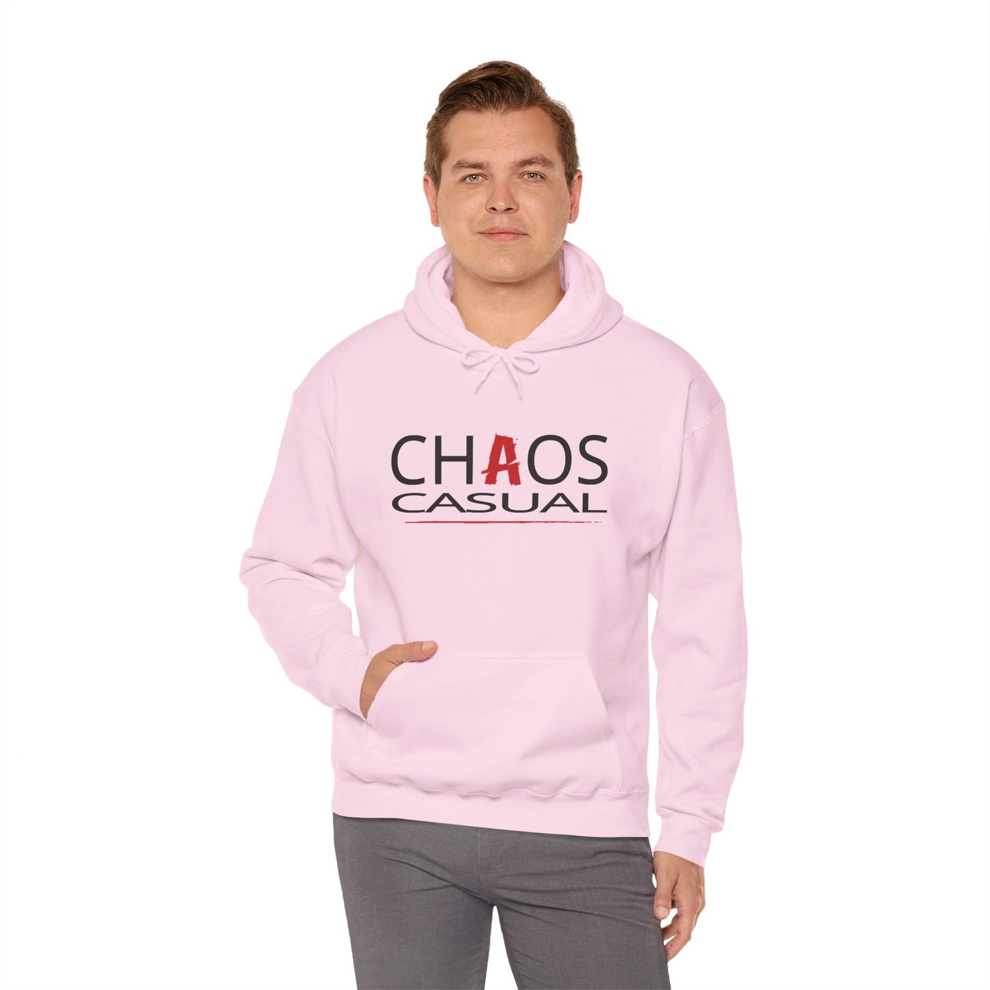 'Chaos Casual' Logo Hoodie
