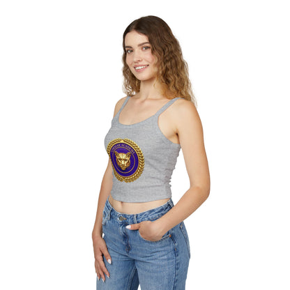 Spaghetti Tank Top — Cougar Academy Gold Crest