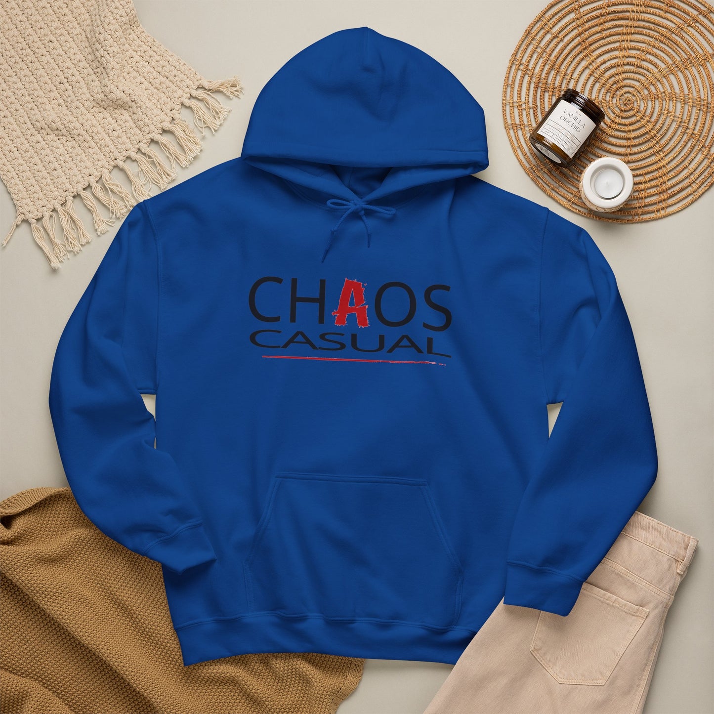 'Chaos Casual' Logo Hoodie