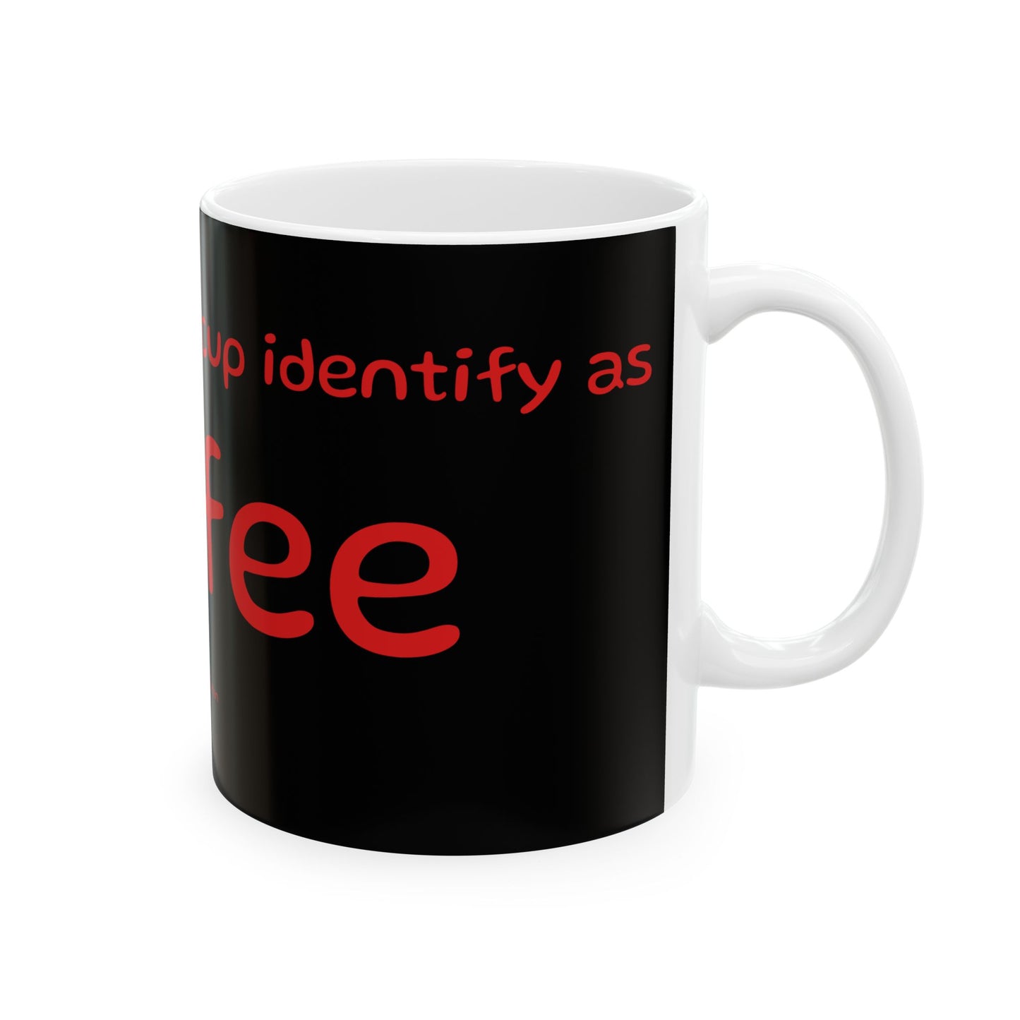 Coffee Mug — Black Ceramic Coffee Lover Mug (11oz/15oz)