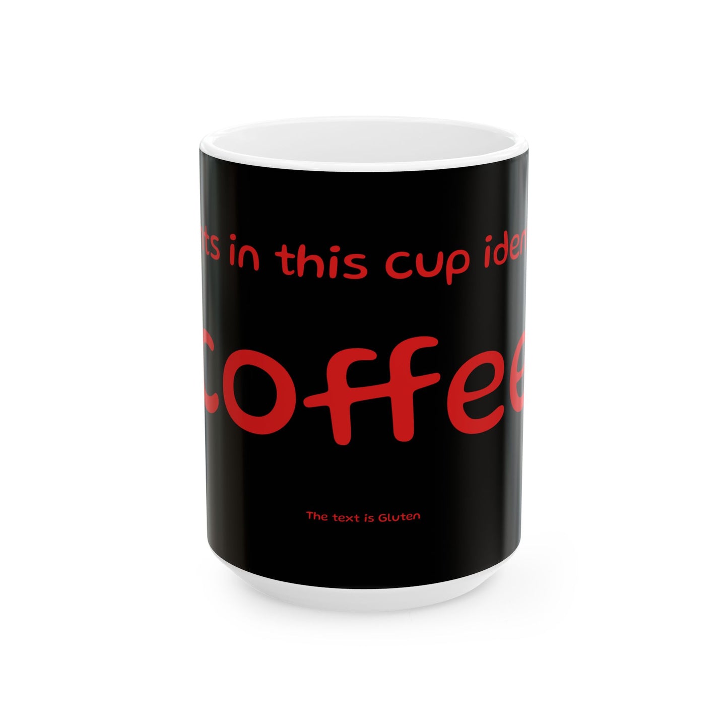 Coffee Mug — Black Ceramic Coffee Lover Mug (11oz/15oz)