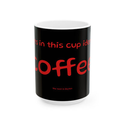 Coffee Mug — Black Ceramic Coffee Lover Mug (11oz/15oz)