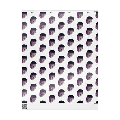 Wrapping Paper with Your child's face on it