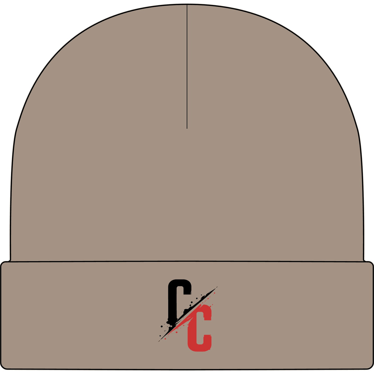 CC Logo Embroidered Beanie — Light colors
