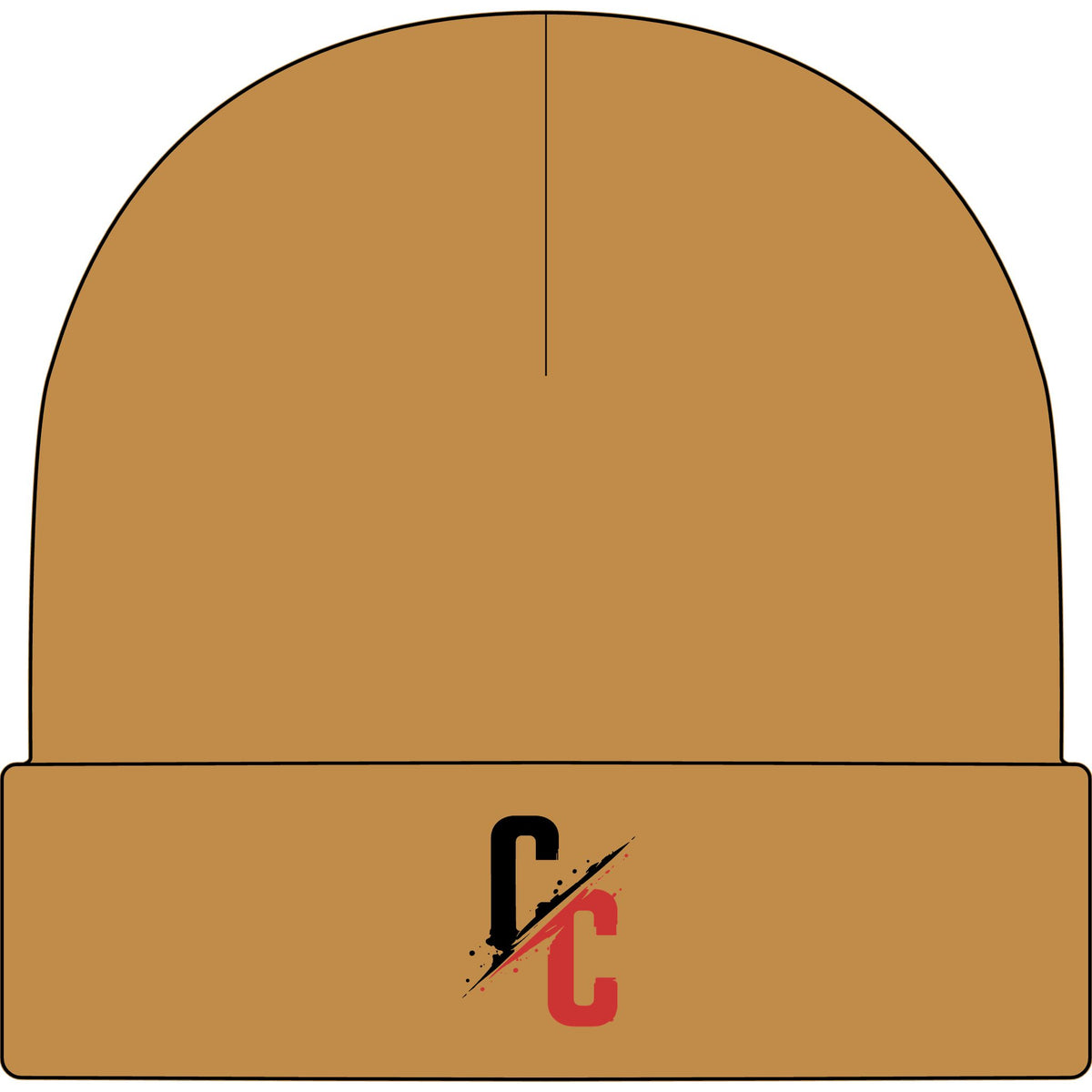 CC Logo Embroidered Beanie — Light colors