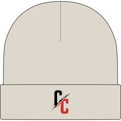 CC Logo Embroidered Beanie — Light colors