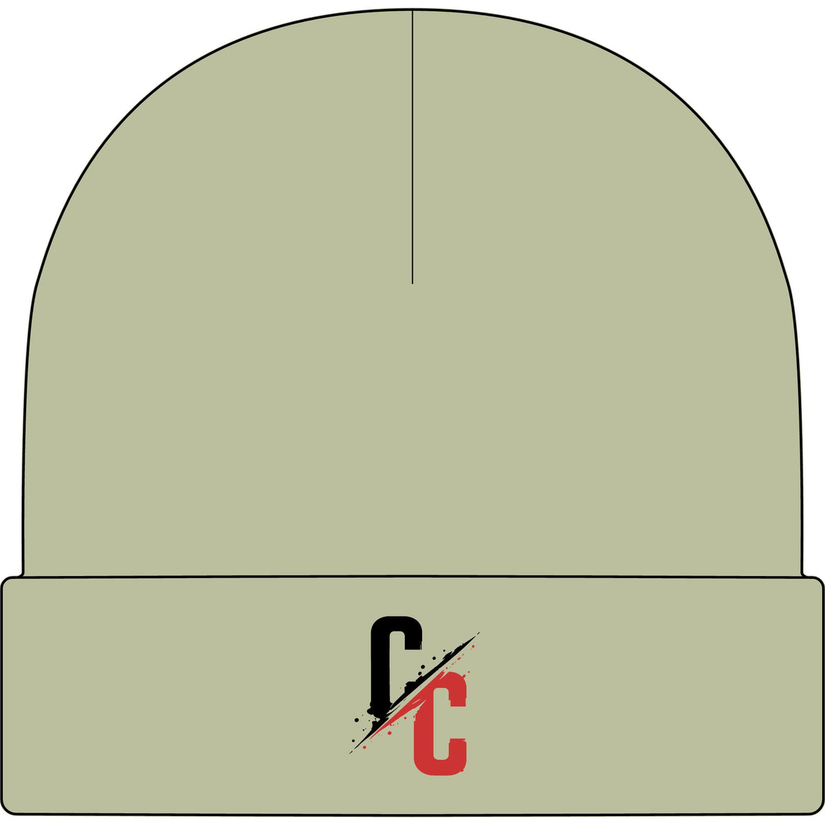 CC Logo Embroidered Beanie — Light colors