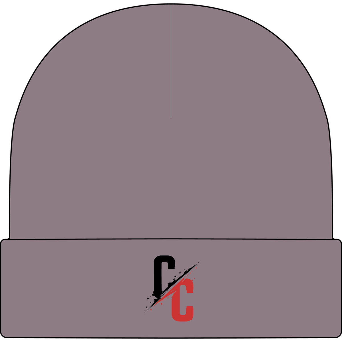 CC Logo Embroidered Beanie — Light colors