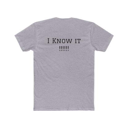I Don't Think I'm Better Than You… / I Know It Tee — Funny Slogan Crewneck T‑Shirt