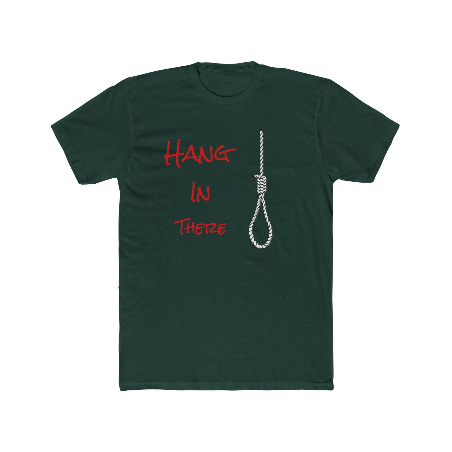 Hang In There T-Shirt — Rope Noose Graphic Tee