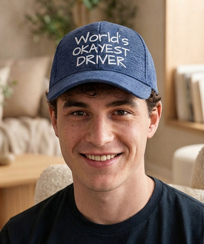 World's Okayest DriverFlexfit Hat