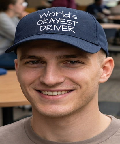 World's Okayest DriverFlexfit Hat