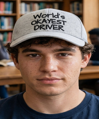 World's Okayest DriverFlexfit Hat