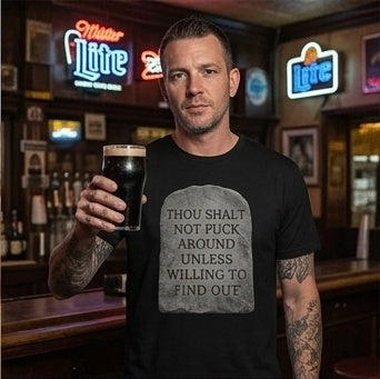Willing to Find Out Tombstone T-Shirt