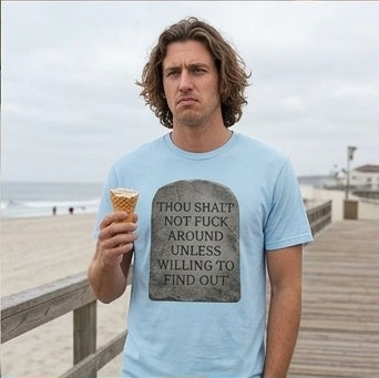Willing to Find Out Tombstone T-Shirt