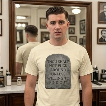 Willing to Find Out Tombstone T-Shirt