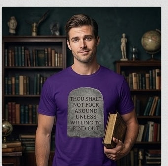 Willing to Find Out Tombstone T-Shirt