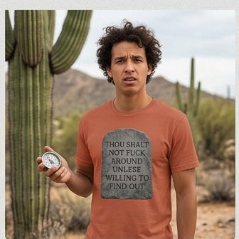 Willing to Find Out Tombstone T-Shirt