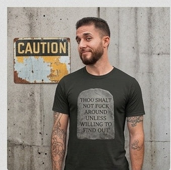 Willing to Find Out Tombstone T-Shirt
