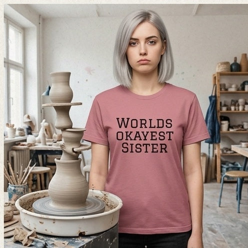 World’s Okayest Sister T-Shirt