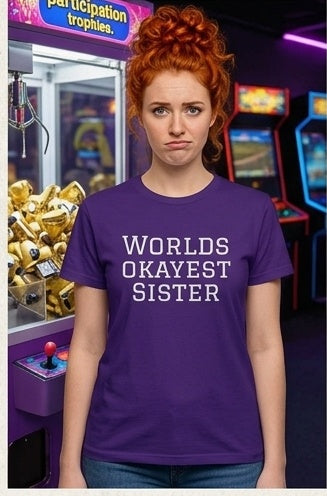 World’s Okayest Sister T-Shirt
