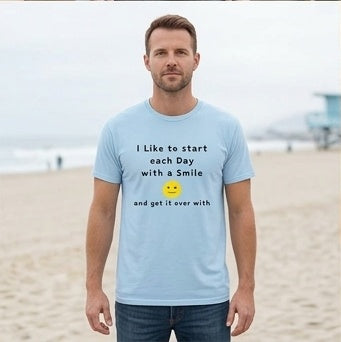 Smile Then Get Over It T-Shirt