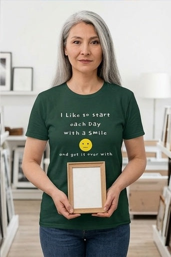 Smile Then Get Over It T-Shirt