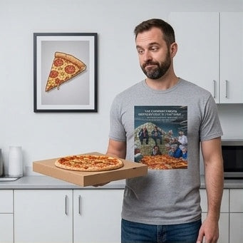 Corporate Pizza T‑Shirt