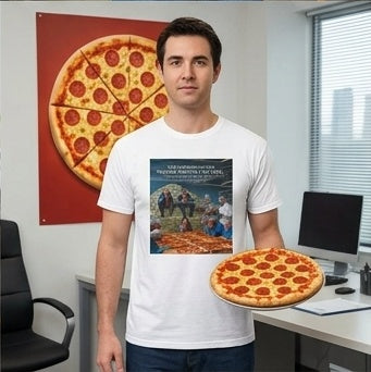 Corporate Pizza T‑Shirt