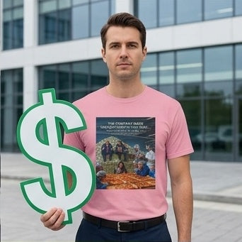 Corporate Pizza T‑Shirt