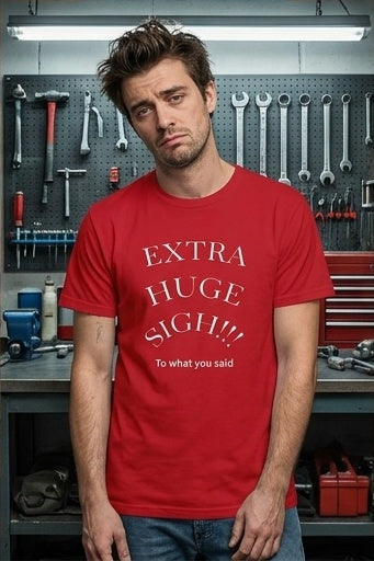 Extra Huge Sigh T‑Shirt