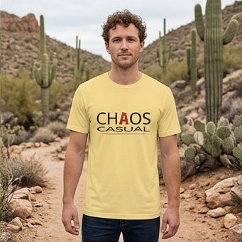 Chaos Casual TShirt – Bold Logo Graphic