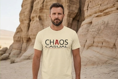 Chaos Casual TShirt – Bold Logo Graphic