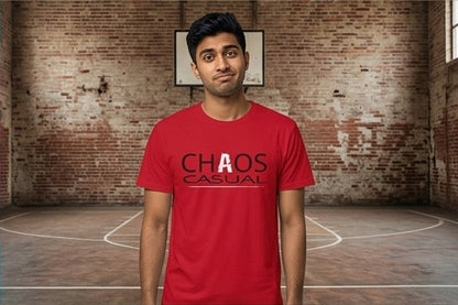 Chaos Casual TShirt – Bold Logo Graphic