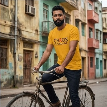Chaos Casual TShirt – Bold Logo Graphic