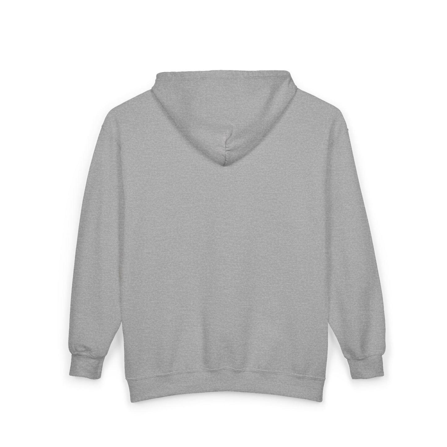 Full-Zip Hoodie — Playful Vertical Text Design ("F-U")