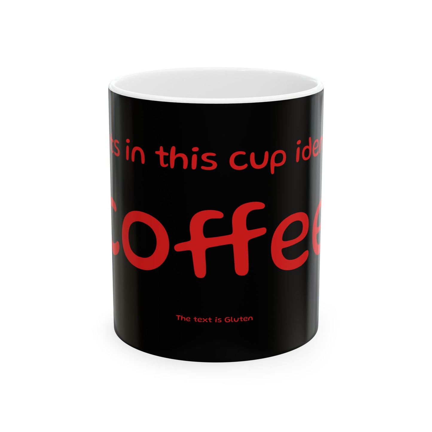 Coffee Mug — Black Ceramic Coffee Lover Mug (11oz/15oz)