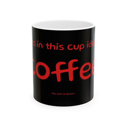 Coffee Mug — Black Ceramic Coffee Lover Mug (11oz/15oz)