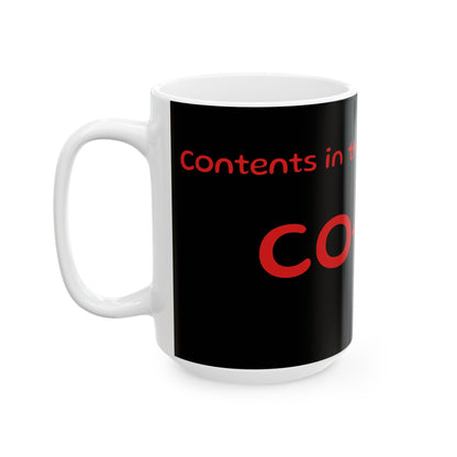 Coffee Mug — Black Ceramic Coffee Lover Mug (11oz/15oz)