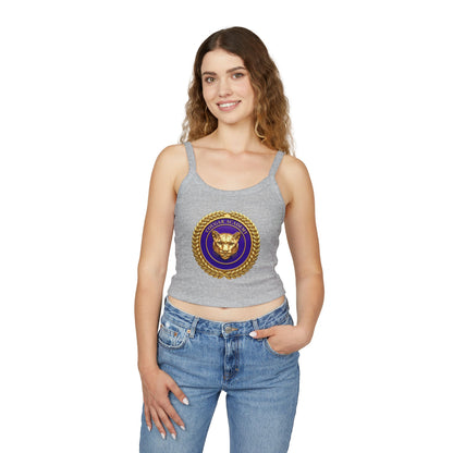 Spaghetti Tank Top — Cougar Academy Gold Crest